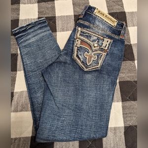 Rock Revival Everlee Mid Rise Skinny 30